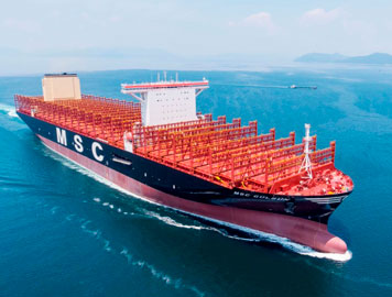 Ranking Top Ten de los portacontenedores más grandes del mundo